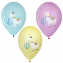 6 Ballons Lama - Annikids