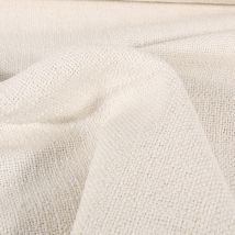 Tissu D'Ameublement Normandie Uni Ecru - Craftine