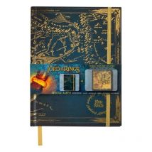 Le Seigneur Des Anneaux - Carnet Map Of Middle Earth - Cinereplicas