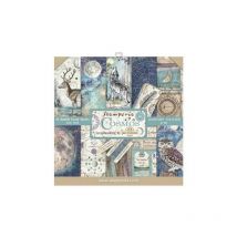 Pochette De 10 Feuilles Recto Verso Cosmos Stamperia Scrapbooking