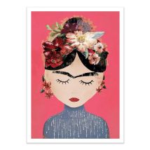 Affiche - Frida Pink Version - Treechild - Wall Editions