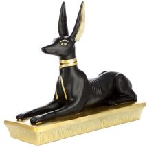 Figurine - Anubis - Dieu Chacal - Egypte - Décoration - Grand Modèle - 17cm - PUCKATOR