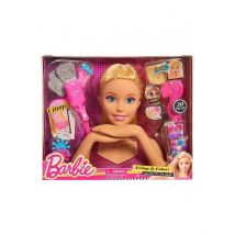 Barbie - Tete À Coiffer - 30 Accessoires - Giochi Preziosi