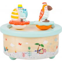 Boite À Musique Perroquet Et Éléphant - Small foot company