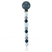 Attache Tétine Silicone Bleu Marine - Nattou