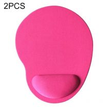 Tapis De Souris Gel Confortable Bleu Ciel Antidérapant Écologique 2 Pcs Rouge 2 Yonis - Yonis