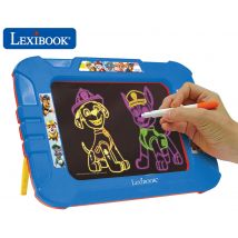 Ardoise À Dessiner Lumineuse Néon Avec Feutres Et Modèles Coloris Pat Patrouille - Lexibook