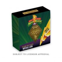 Power Rangers - Médaillon Power Rangers Limited Edition (plaqué Or) - FANATIKK