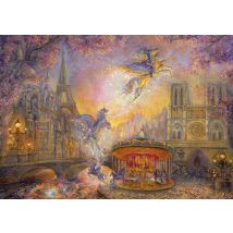 Puzzle 2000 Pièces - Josephine Wall - Magical Merry Go Round - Grafika