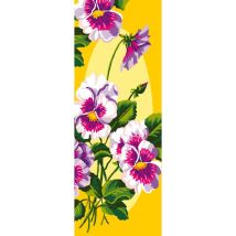Luc - Canevas Antique Essence Florale 30x65 Cm 100% Coton