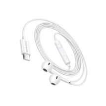 Mayaxess Écouteurs Filaires Usb-c Avec Micro Intégré Pour Xiaomi 15t Pro Blanc