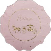 16 Serviettes Princesse Rose - Annikids