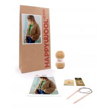 Kit Tricot Gilet Femme Daniela Camel 42/44 - Phildar