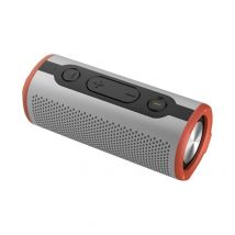 Enceinte Bluetooth Waterproof Portable Subwoofer Extérieur 12w Autonomie 7h Rouge Yonis - Yonis