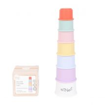 Jeu Gobelets Empilables - Silicone - EliNeli
