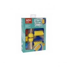 Set D Outils De Peinture, Rouleaux Et Eponge - Agipa