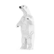 Ours Polaire Debout Taille Standard | Jekca | 14 Ans Et + - Jekca