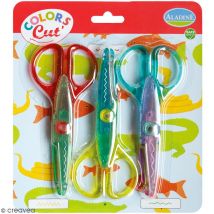Set De 3 Ciseaux Cranteurs Enfants - Aladine