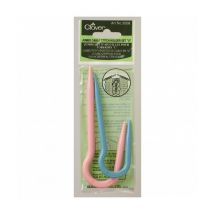 Set D'Aiguilles Jumbo Torsades En Forme De U - Clover Multicolore