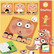 Jeu Educatif Langage – Emotico - Djeco - Jaune