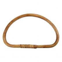 2 Anses De Sac Arrondi En Bambou - 20 X 13 Cm - Creotime