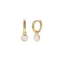 Boucles D'Oreilles Gemia En Pierres De Lune - SLOYA
