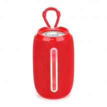 Mini Enceinte Bluetooth 5.3 Tws Son Stéréo 360° Haut-parleur Portable Rouge Yonis - Yonis