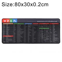 Tapis De Souris Antidérapant Surface Lisse Pour Jeu Taille Optimale Durable Noir Yonis - Yonis