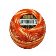 Coton Perlé Ispe N°8 - 10gr - Distrifil 023 Flamme