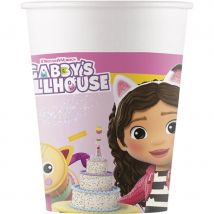 8 Gobelets Gabby Et La Maison Magique - Annikids