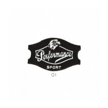 Ecussons Thermocollant Performance Sport 7 X 4,5 Cm - Mediac Noir