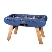 Baby-foot Onyx Bleu Mat - Pieds Chene - René Pierre
