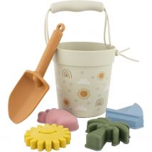 Seau De Plage En Silicone Arc-en-ciel - Ulysse