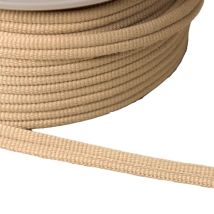 Double Cordon 9mm Beige Au Mètre - My mercerie
