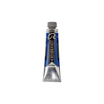 Peinture À L'Huile - Bleu Phtalo Rougeâtre - 583 - Extra-fine - Rembrandt - Tube 40ml