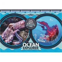 Puzzle Animaux Marins Poulpe Et Meduse - 180 Pieces - Collection National Geographic - Clementoni - 29205 - Clementoni