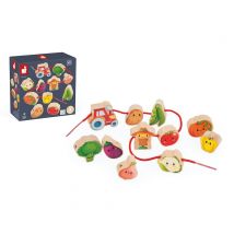 Perles A Enfiler Mon Potager - Jura Toys