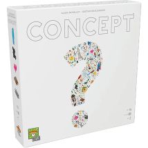 Jeu De Société Asmodee Concept - Blanc - Pour 4 À 12 Joueurs