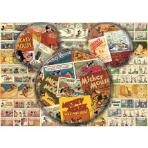 Puzzle 1000 Pièces - Bande Dessinée Mickey Mouse - Disney Mickey Mouse Et Ses Amis - Trefl