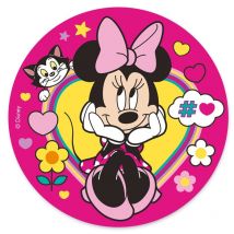 Disque En Azyme Minnie Romance (20 Cm) - Dekora