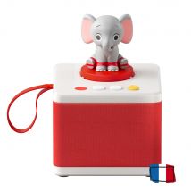 Faba Conteur D’histoires Pour Enfants, Enceinte Audio Avec Personnage Sonore Ele L’éléphant, Jeu Éducatif Avec Contes Et Chansons, Enfants De 3+ Ans -