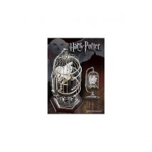 Harry Potter - Miniature Hedwig En Cage - Noble Collection