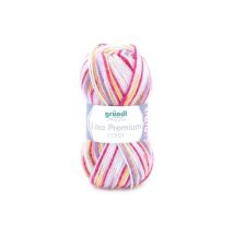 Fil À Tricoter Lisa Premium Color - Grundl - Certifiée Oeko-tex 02 Multicolore - Gründl