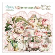 Die Cuts Éléments Décoratifs 60 Pièces Mintay By Karola Peony Garden Scrapbooking