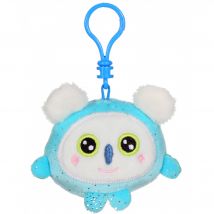Peluche - Squishimals Sparkle Porte-clés - Koala Jowii 8 Cm - Gipsy Toys