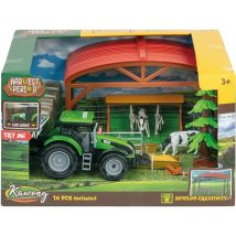 Coffret Étable Avec Tracteur Son Et Lumière - Wdk Groupe Partner
