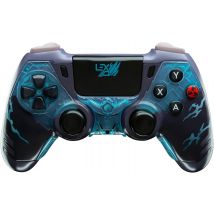 Lexip X Tsume - Manette Kakashi - Naruto Shippuden - Connection Sans-fil 2.4ghz Via Usb Dongle - 4 Palettes Programmables - Port Audio Jack 3.5mm