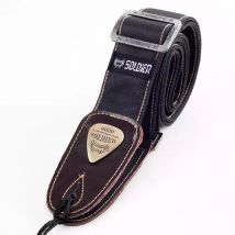 Soldier Sangle Luxe Jean Tissé Noir