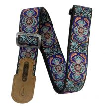 Groovit – Sangle Jacquard Corail Turquoise / Édition Métal