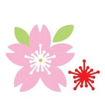 Matrice Découpe (die) Happy Cut Fleurs Scrapbooking